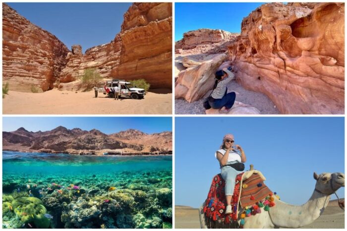 Colored canyon Salama, Dahab and Jeep safari